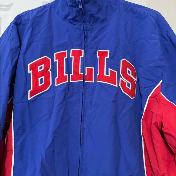 NFL Blue and Red Bills Jacket - Picture 2 of 6